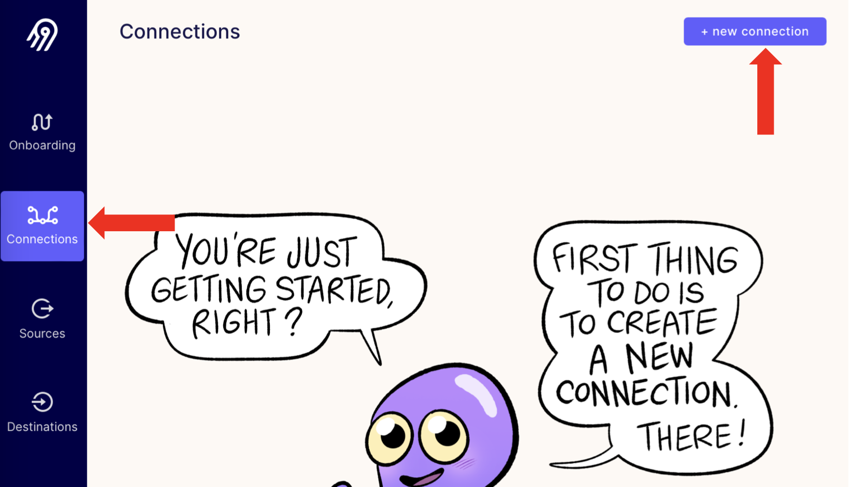 Добавление подключения в Airbyte